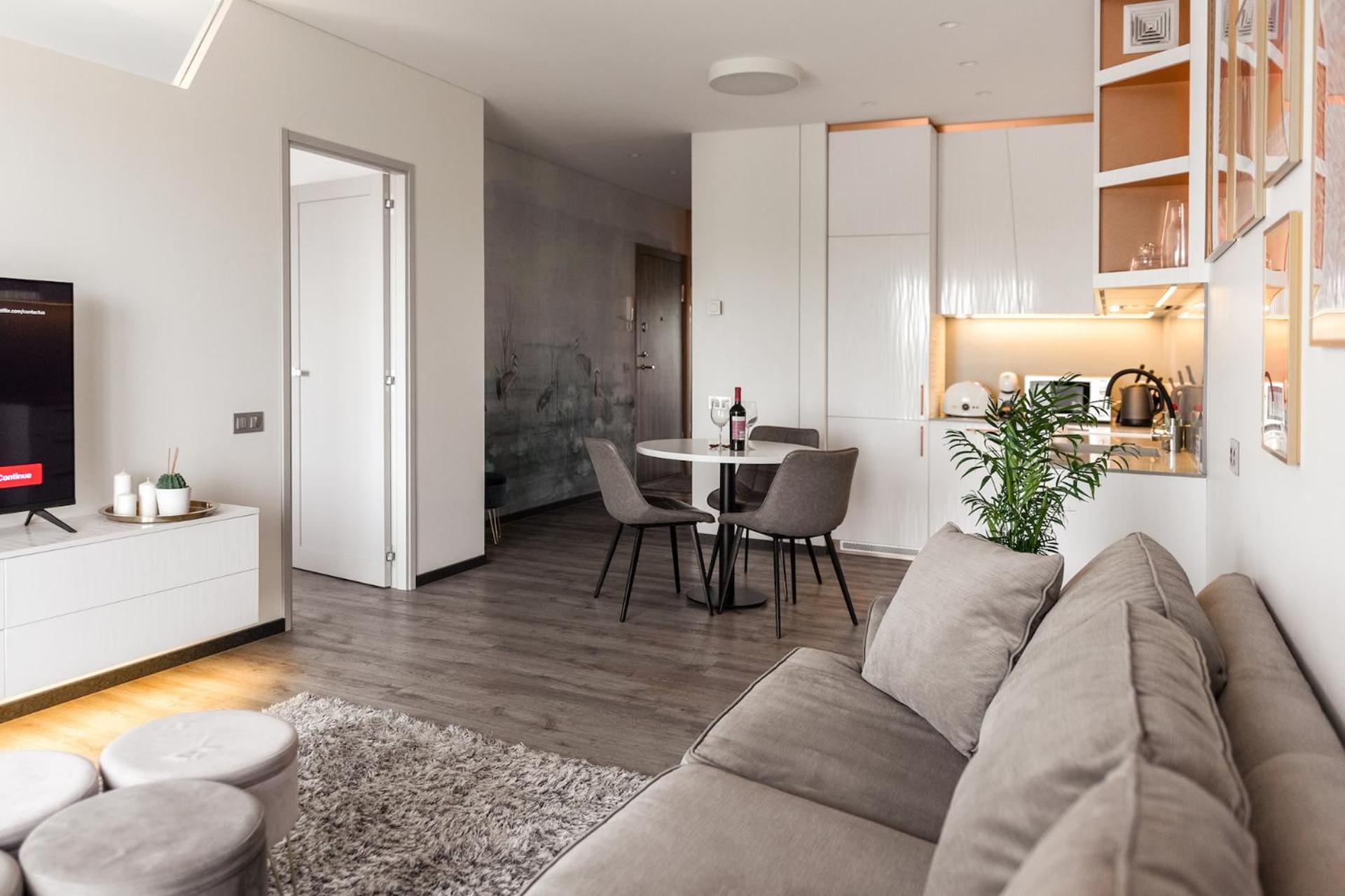 Bright Kaunas Apartment With Castle View Dış mekan fotoğraf