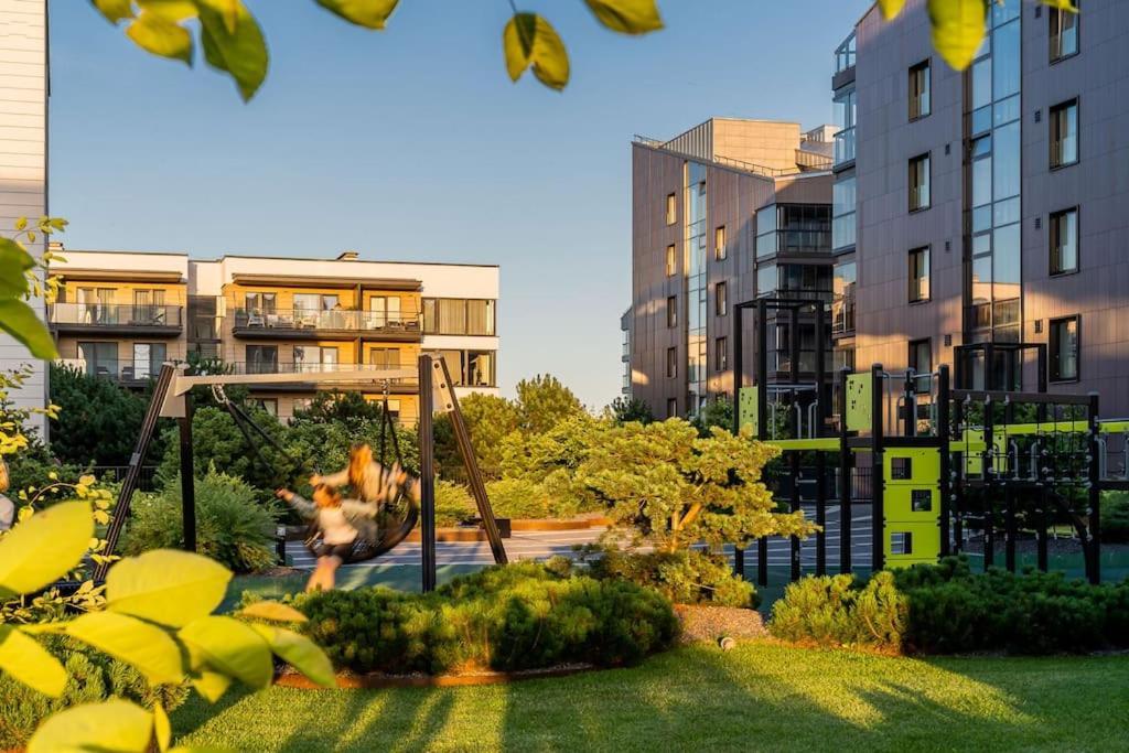 Bright Kaunas Apartment With Castle View Dış mekan fotoğraf