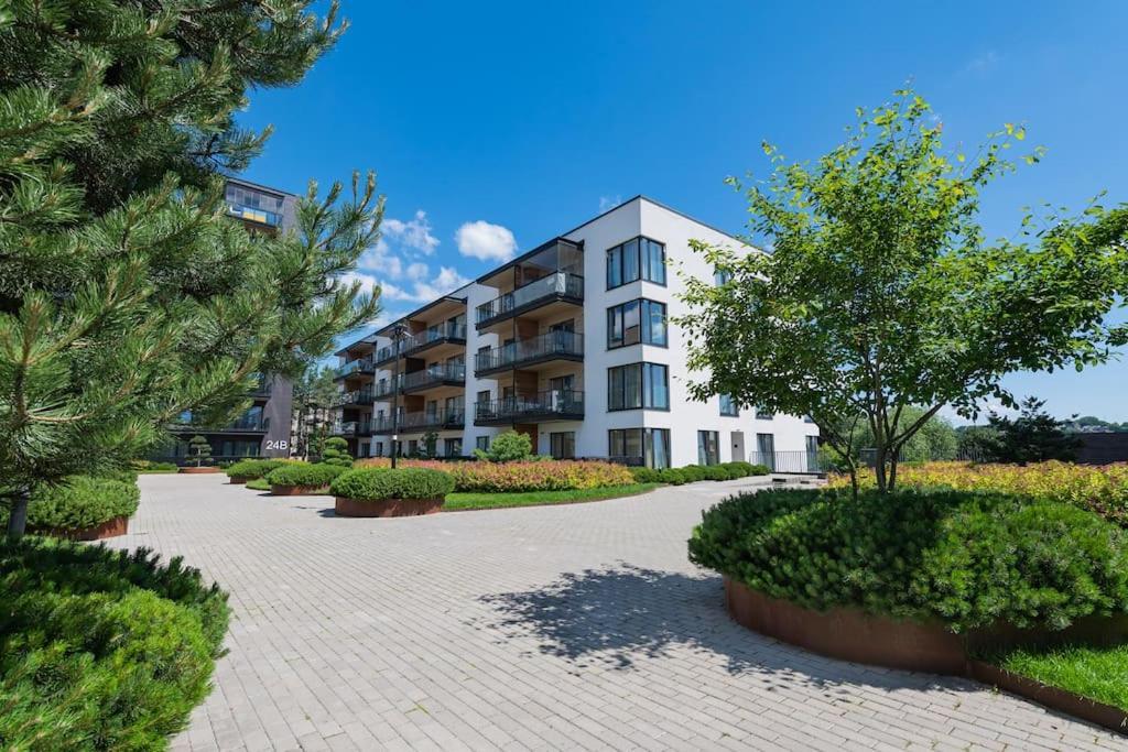 Bright Kaunas Apartment With Castle View Dış mekan fotoğraf